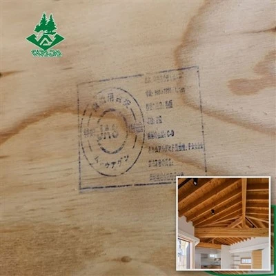 Madera contrachapada estructural para techos